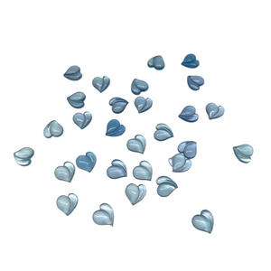 Peachy Hearts (Blue)