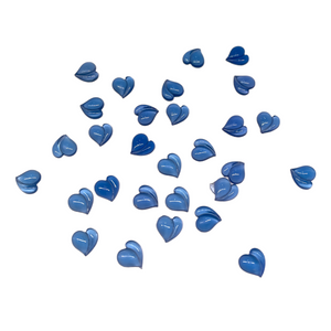 Peachy Hearts (Blue)